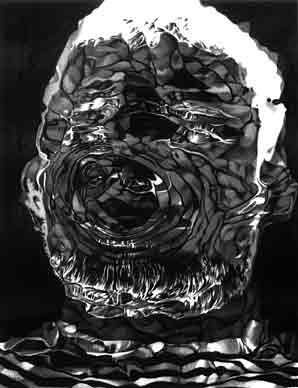 Meddle, 1999, Bleistift auf Papier